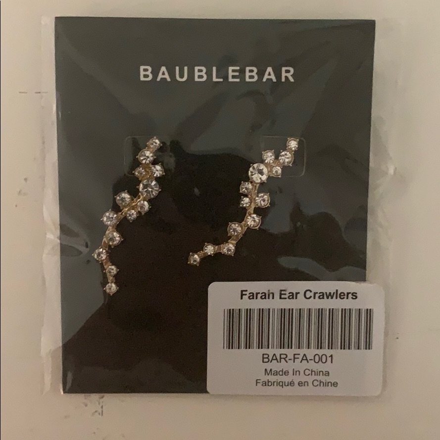 Brand New Baublebar Diamond Earrings Brand New Baublebar Diamond Earrings